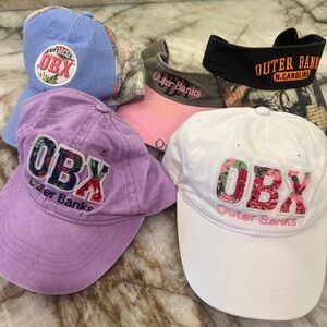 Outer banks ball caps bundle of 5 hats